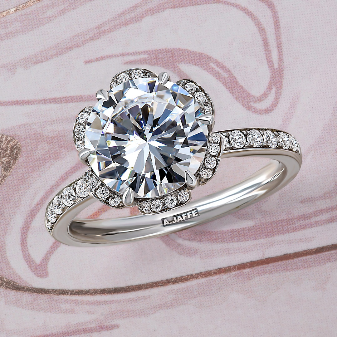 Solitaire Engagement Ring - A.JAFFE
