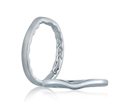 Plain Contour Wedding Band - A.JAFEE
